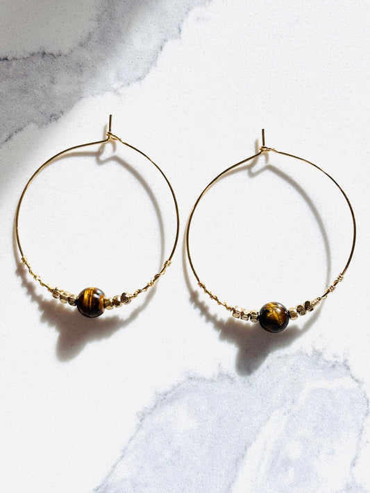 The Tigers Eye Hoop
